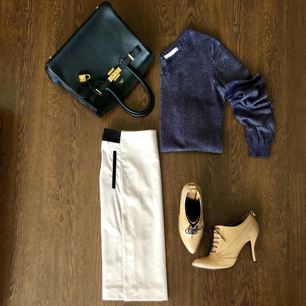 Rachel Roy Wool Pensil Skirt